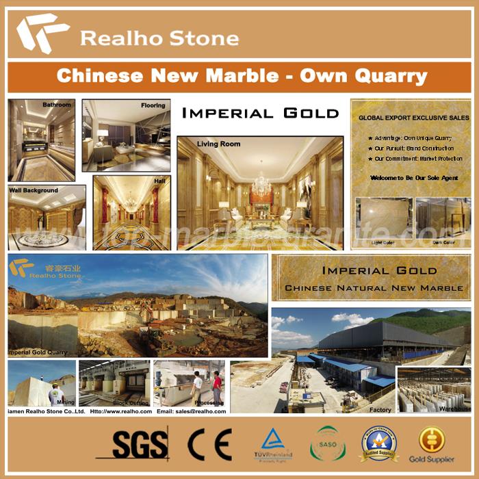 Quarry Owner of Imperial Gold Marble Slabs
