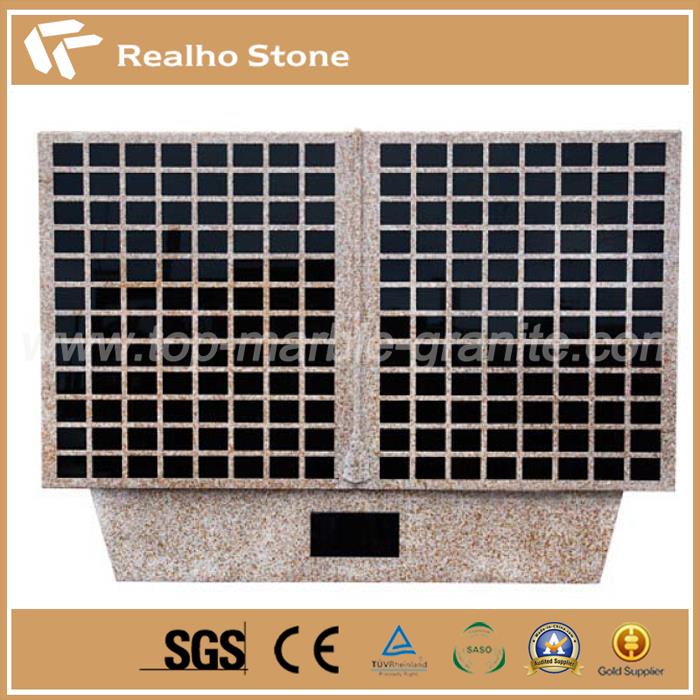 Shared Upright Granite Tombstone Custom Monuments for Cemetery Shared Upright Granite Tombstone Custom Monuments for Cemetery