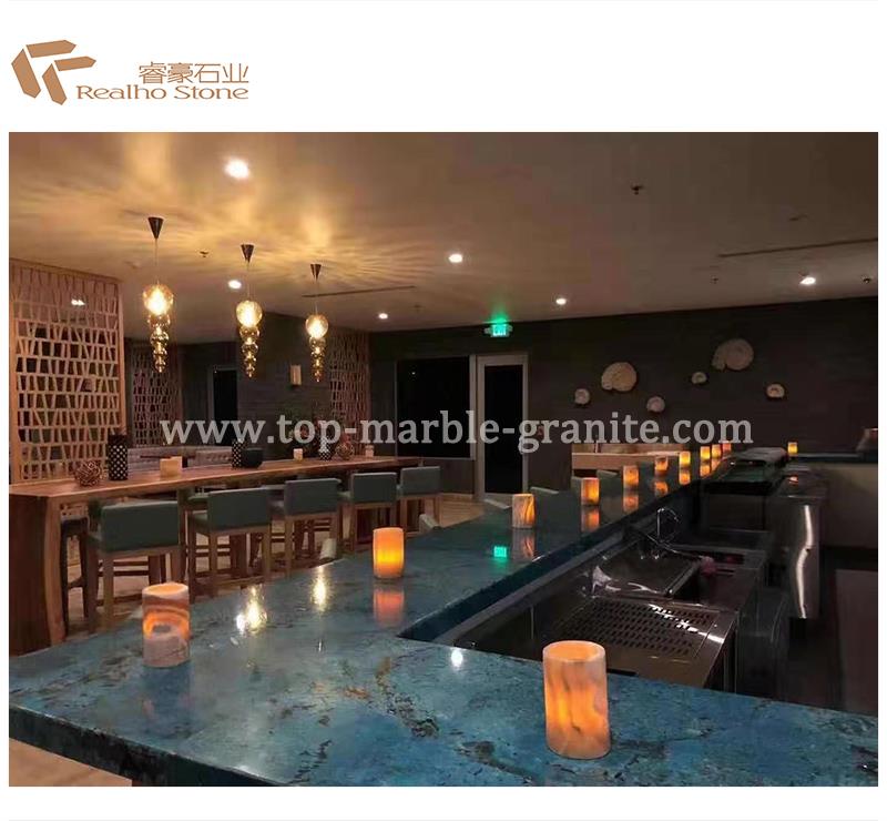 Blue Marble Bar Tops Blue Marble Bar Tops