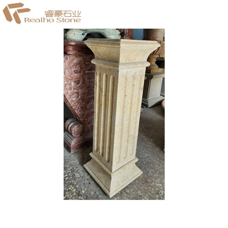 Natural Stone Column For Villa Hotel Outdoor Decoration best