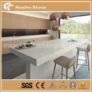 Dalles de quartz de haute qualité d'aspect marbre et granit