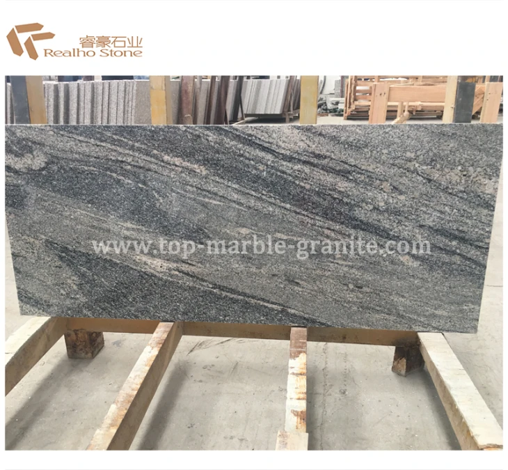 HN China Juparana Colombo Tuiles de granit gris