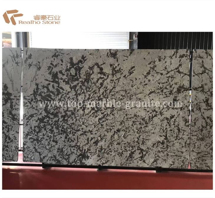 White Blossom Granite Bookmatch Slab
