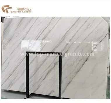 Dalle de marbre blanc du Guangxi polie
