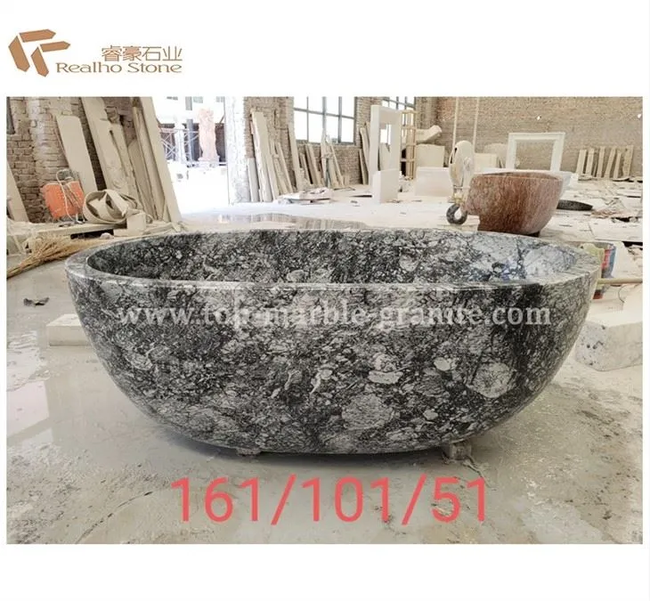 Natural Granite Stone Bathtub For Bathroom