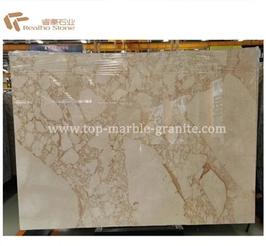 Carrelage en marbre beige crème
