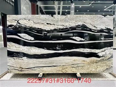 Comptoir en granit de la Voie lactée, table en granit, granit de luxe